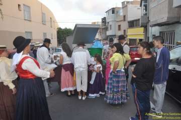 Romería ofrenda a San Venancio en Casas Nuevas (Foto TF)